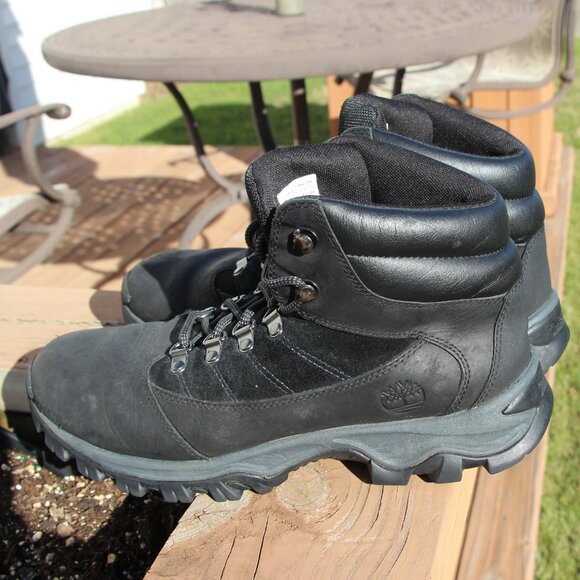 Timberland Black Hiking Boots Model 9811R Outdoor Shoes Men's Size 9.5 - Picture 13 of 16